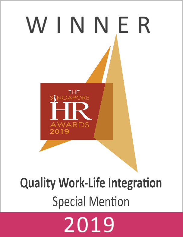 Quality Work-Life Integration Award 2019